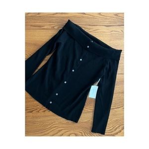 NWT Frame Off Shoulder Sweater XL